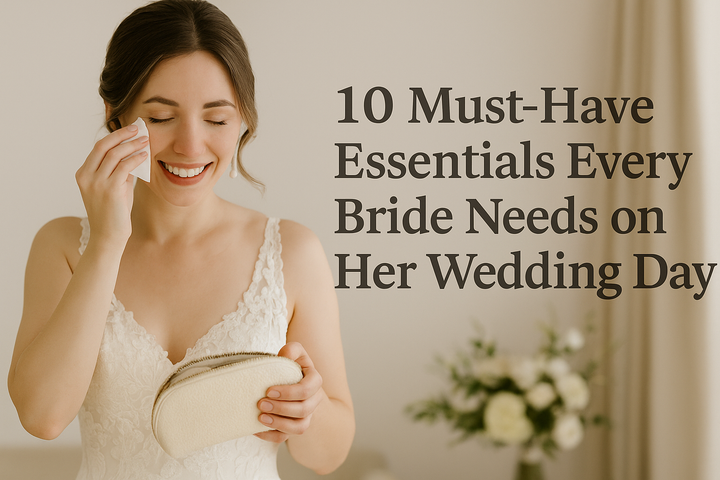 10 Must-Have Essentials Every Bride Needs on Her Wedding Day